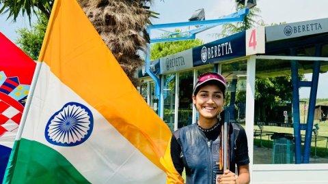 Shooting: Sabeera Haris wins bronze in the Junior World Cup in Italy