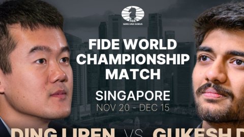 Singapore beats India to bag hosting rights of World Chess Championship Final Match