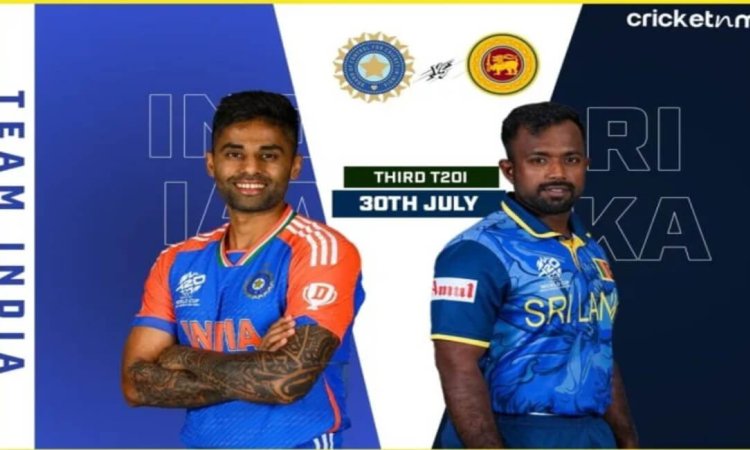 SL vs IND: Dream11 Prediction 3rd T20, Sri Lanka vs India T20 Series 2024