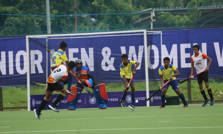 Sub Jr Men West Zone Hockey: Dadra & Nagar Haveli and Daman & Diu, Chattisgarh win league matches on