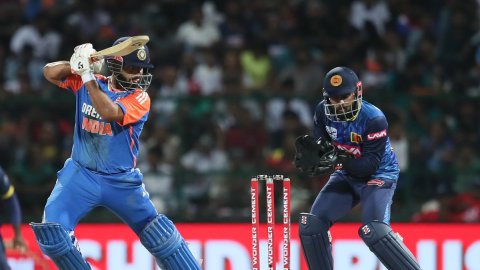 Suryakumar Yadav, Rishabh Pant and Yashasvi Jaiswal propel India to massive 213/7 against Sri Lanka 