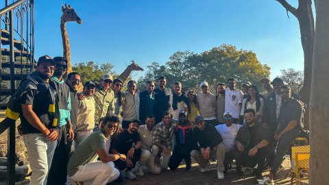 Team India enjoys wildlife tour in Harare ahead of third T20I