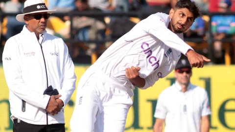 The only way Shoaib Bashir will get better is by bowling, says Naseer Hussain