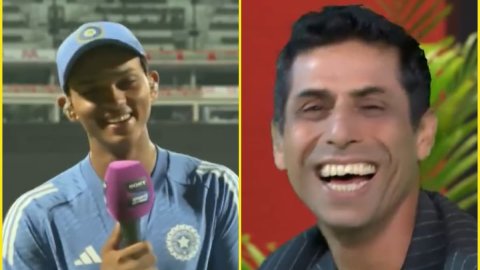 Ashish Nehra ने लिये यशस्वी से मज़े, बोले- 'विराट-रोहित होते तो ये शॉट्स नेट्स में...'