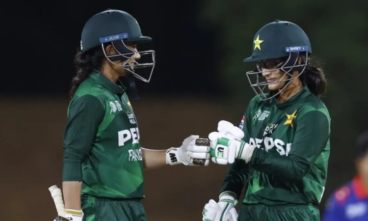 Women's Asia Cup: Pakistan serve Nepal 9-wicket defeat for NRR boost