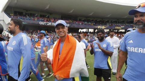 'You'll never remember your career, but...': Dravid's inspiring dressing room speech after T20 World