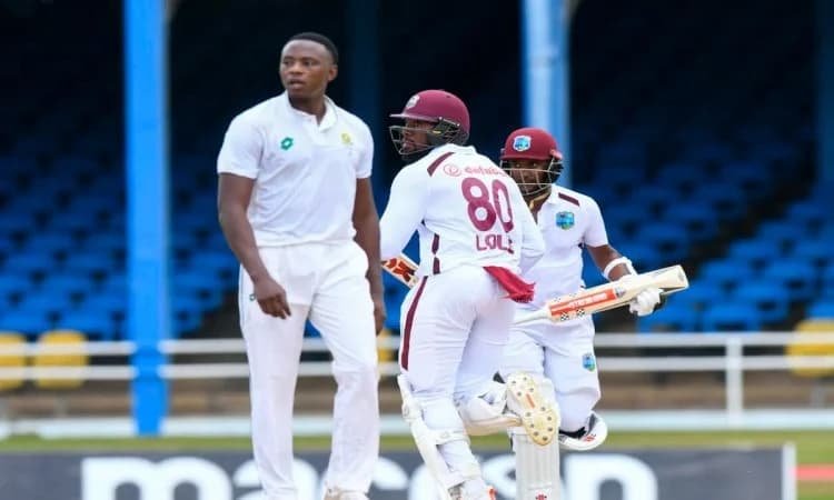 WI vs SA, 1st Test: தென் ஆப்பிரிக்கா 357 ரன்களில் ஆல் அவுட; விண்டீஸ் அணி தடுமாற்றம்!