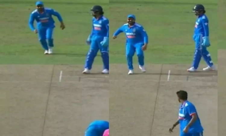 2nd ODI: वॉशिंगटन सुंदर ने 2 बार किया ऐसा काम, मुक्का मारने दौड़े कप्तान रोहित शर्मा, देखें Video