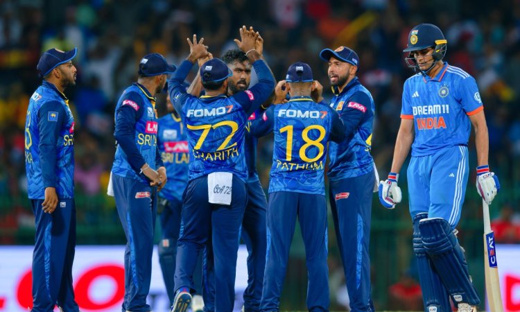 3rd ODI: Wellalage’s five-for helps Sri Lanka beat India by 110 runs; win series 2-0