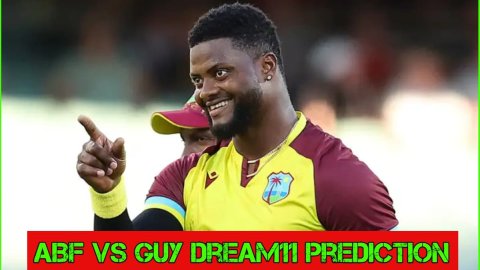 ABF vs GUY Dream11 Prediction: रोमारियो शेफर्ड को बनाएं कप्तान, ये 4 ऑलराउंडर ड्रीम टीम में करें शाम