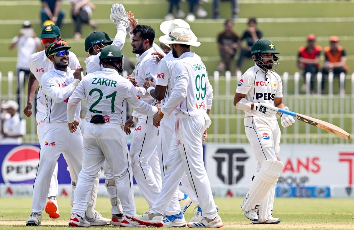 Pakistan And Bangladesh Fined For Slow Over Rates In 1st Test On