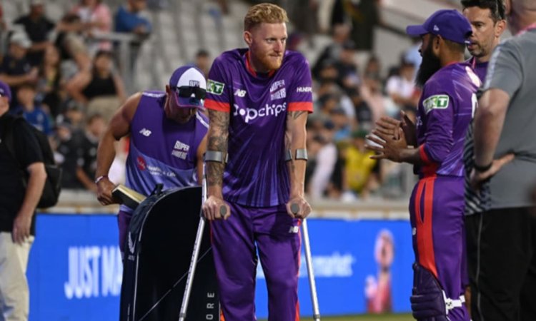 श्रीलंका टेस्ट सीरीज से पहले इंग्लैंड के कप्तान Ben Stokes हुए चोटिल, बैसाखियों के सहारे चलते हुए आए