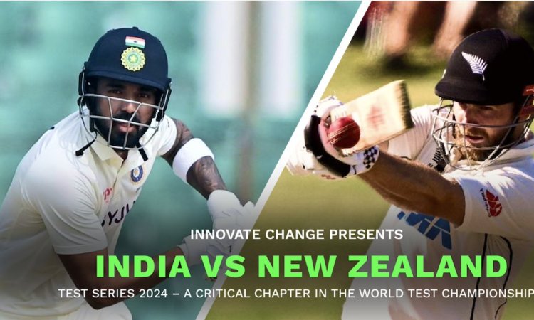 India vs New Zealand Test Series 2024