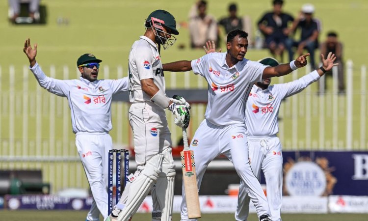 Pakistan vs Bangladesh First Test Day 1 Report