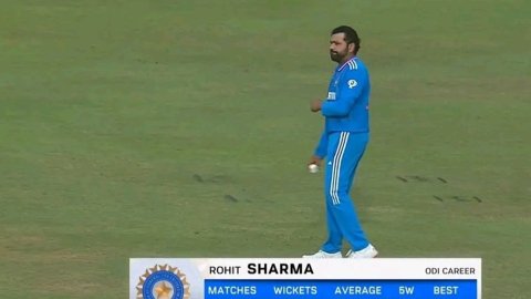 Rohit Sharma breaks R Ashwin’s Record in second odi vs sri lanka