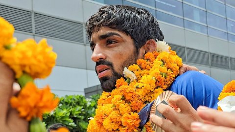 Aman Sehrawat vows to bag a 'gold medal' in LA 2028 Olympics