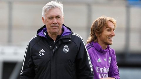 Ancelotti dismisses questions on Real’s playing style, saying ‘We won two CL’ playing that way