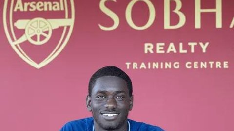 Charles Saoge Jr extends contract with Arsenal till 2027; loaned to Shrewsbury Town