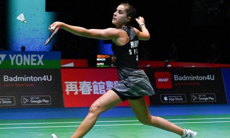 French Open badminton: Carolina Marin beats Yamaguchi to reach women's singles final