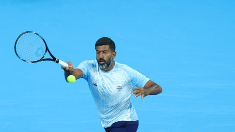 Hangzhou: Mixed Doubles Final tennis match against Chinese Taipei’s Liang En-shuo and Tsung-Hao Huan