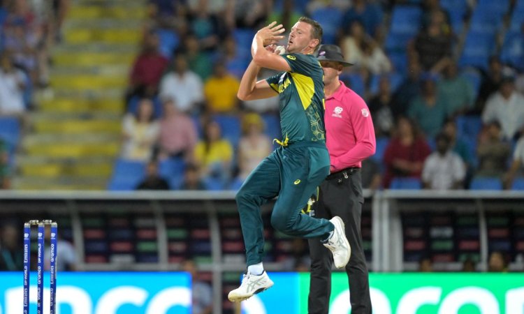 Hazlewood ruled out of Scotland T20Is with calf strain, Meredith named replacement