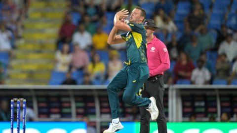 Hazlewood ruled out of Scotland T20Is with calf strain, Meredith named replacement