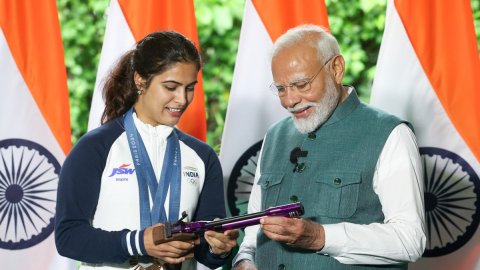 'I was 16 when PM Modi told me I would be successful', recalls Olympic medallist Manu Bhaker