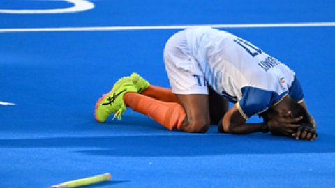 India suffer 2-3 defeat to Germany in semifinals of the men's hockey competition at the Paris Olympi