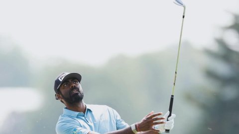 Indian-American Theegala places ninth as Scheffler leads at Tour Championship