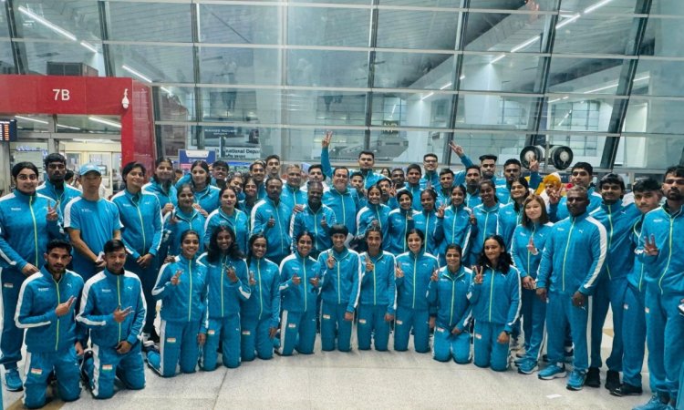 Indian contingent leaves for 2024 World U20 Athletics Championships in Peru