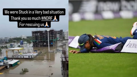 बाढ़ में फंस गई थी क्रिकेटर राधा यादव, NDRF ने बचाई जान; देखें VIDEO