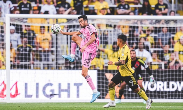 Inter Miami's Leagues Cup defense ends with 3-2 loss to Columbus Crew