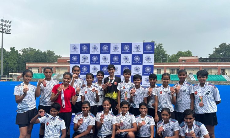 Jr Men, Women Academy Hockey: Odisha Naval Tata centre bag women's title