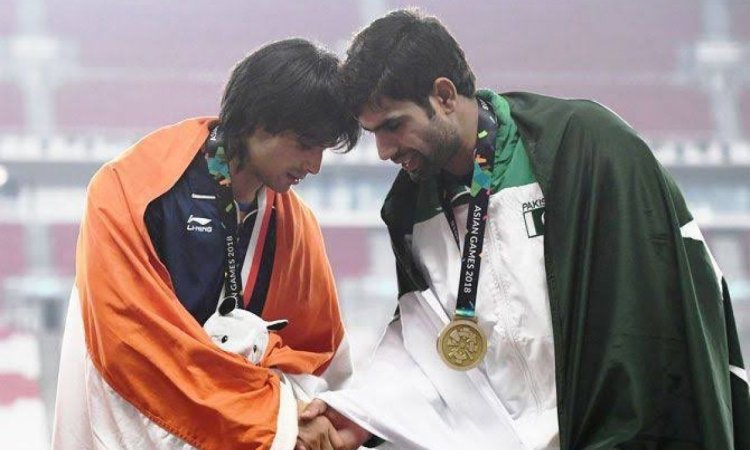 KTR congratulates Neeraj Chopra, Arshad Nadeem on winning Olympic medals (KTR@x)