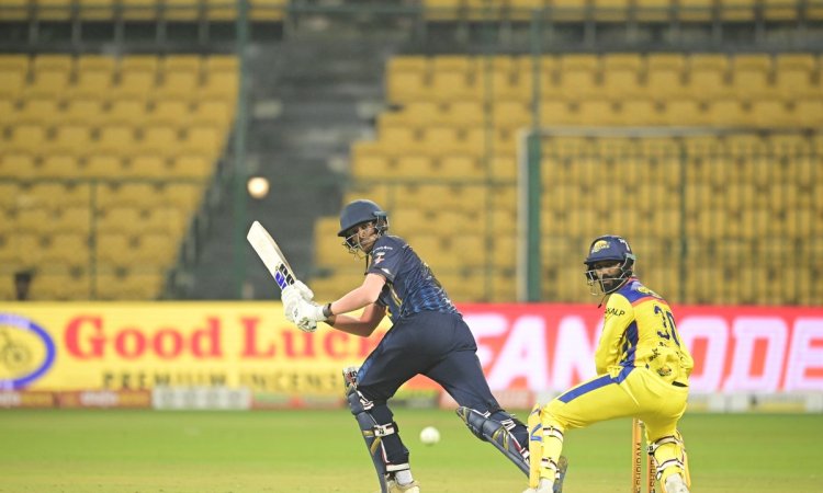 Maharaja Trophy: Bhuvan Raju’s six-fest Guides Bengaluru Blasters to thrilling victory over Mysore