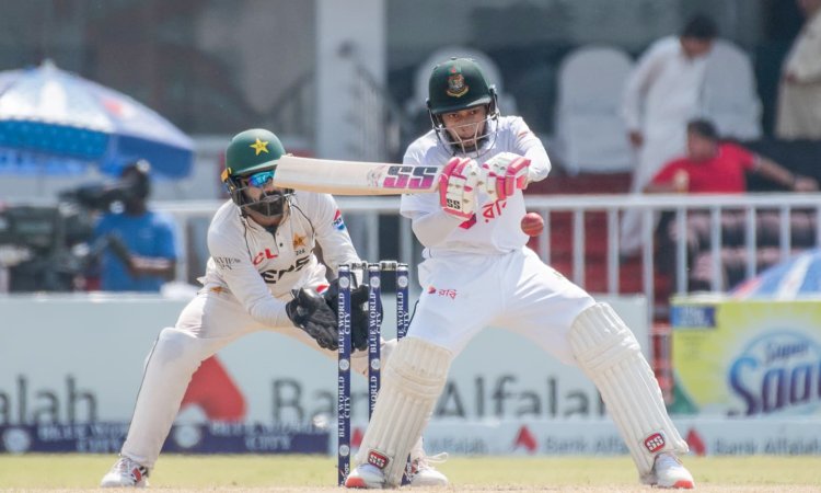 PAK vs BAN, 1st Test: இரட்டை சதத்தை தவறவிட்ட முஷ்ஃபிக்கூர்; முன்னிலையில் வாங்கதேச அணி!