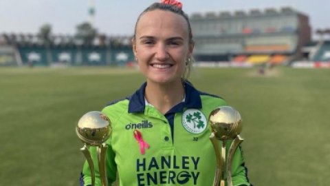 My goal is to be greatest Irish player that’s ever played cricket, says Gaby Lewis