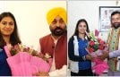 Olympic medal winners Manu Bhakar, Sarabjot Singh call on Haryana & Punjab CMs