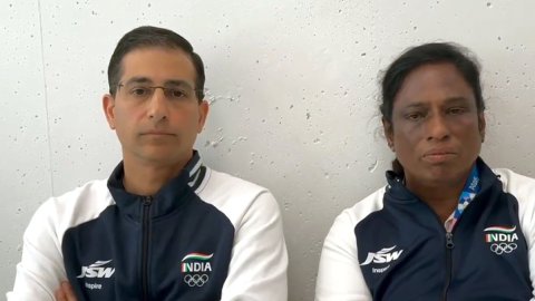 Paris: Indian Olympic Association (IOA) President PT Usha and Chief Medical Officer Doctor Dinshaw P