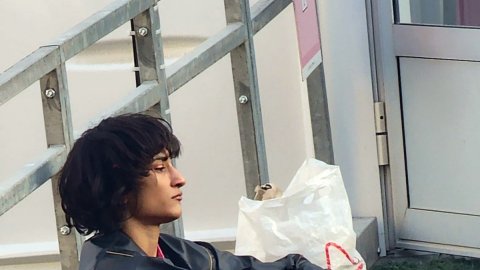 Paris: India's Vinesh Phogat during her cool-down exercises after the women's freestyle 50kg wrestli