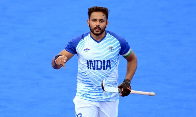 Paris : Men's Group B hockey match between India and New Zealand