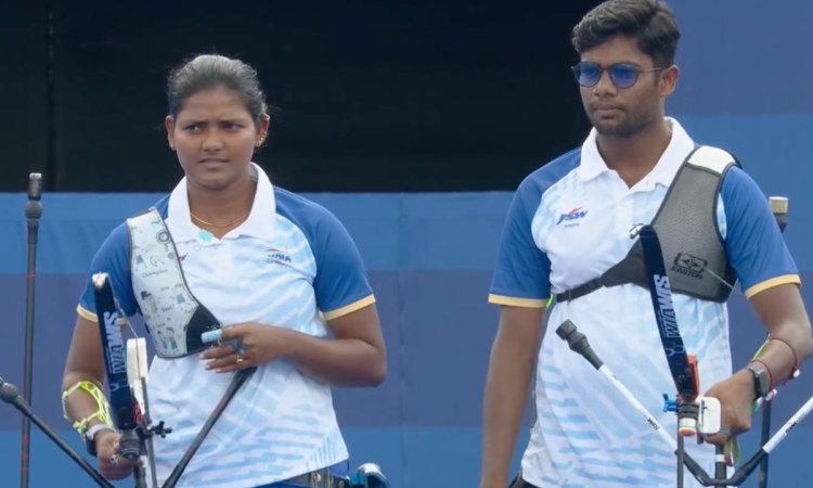 Paris Olympics: Bhakat/Bommadevara advance to archery mixed team semifinals