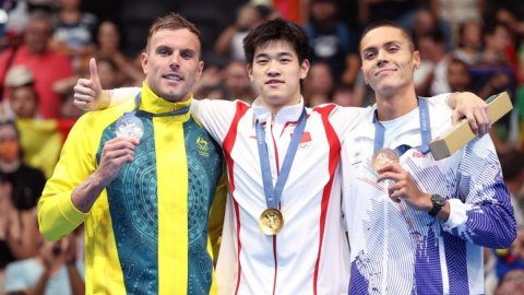 Paris Olympics: China's Pan sets world record to win men's 100m freestyle swimming gold