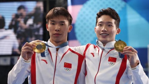 Paris Olympics: China's Wang/Long wins men's synchro 3m springboard gold