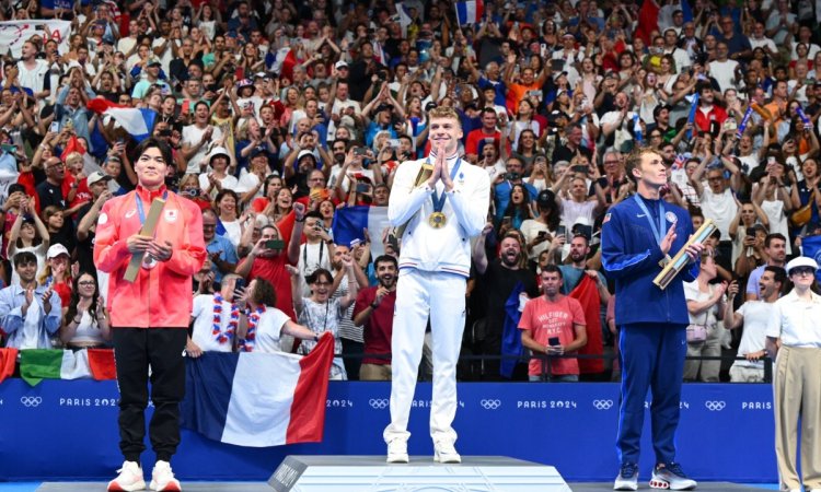 Paris Olympics: French swimmer Marchand takes historic double within 2 hours