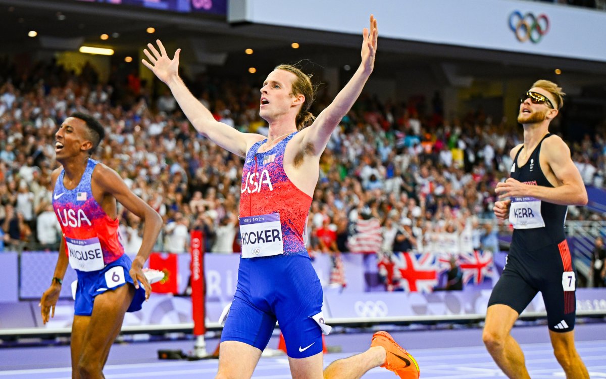 Paris Olympics: Hocker Wins Men's 1,500m Gold With Games Record On ...