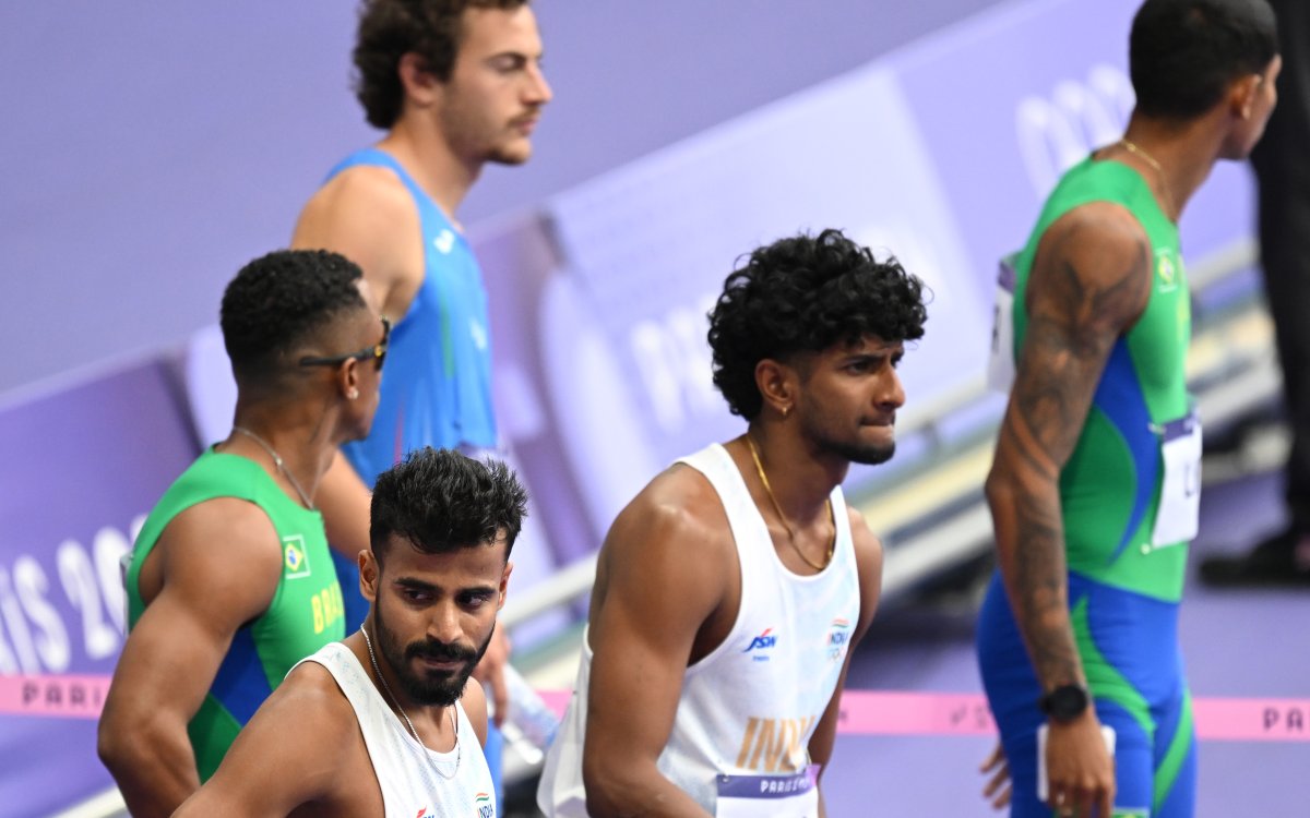 Paris Olympics Indian Men’s And Women’s 4X400m Relay Team Eliminated