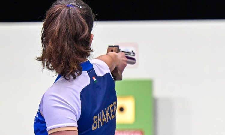 Paris Olympics: Manu Bhaker qualifies for Women's 25m Pistol final, Esha misses out