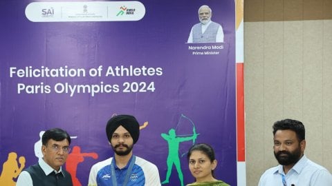 Paris Olympics: Sports Ministry awards Rs 22.5 lakh to bronze medal-winning shooter Sarabjot Singh