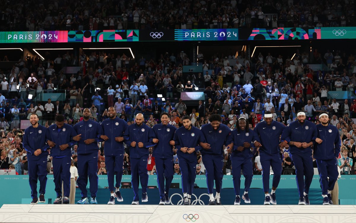 Paris Olympics USA Beat France To Win Fifth Straight Men's Basketball